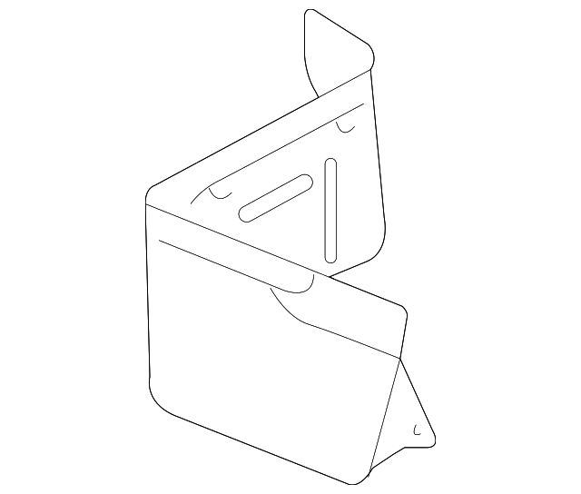 1K6-809-236 RETAINING BRKT, RIGHT