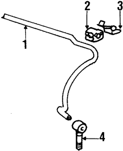 Jetta STABILIZER BAR & COMPONENTS