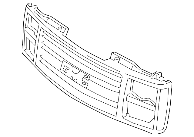 12375422 Деталь GRILLE