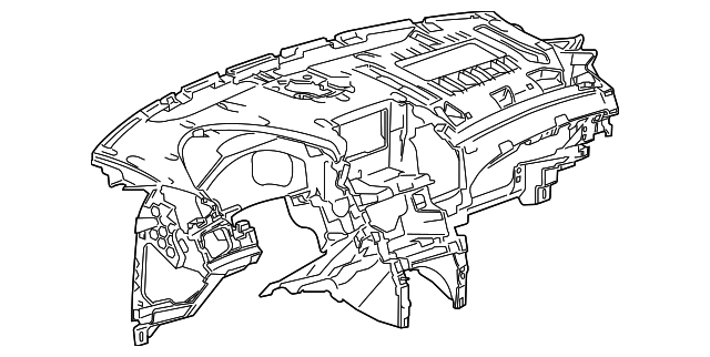 23244325 Деталь INSTRUMENT PANEL