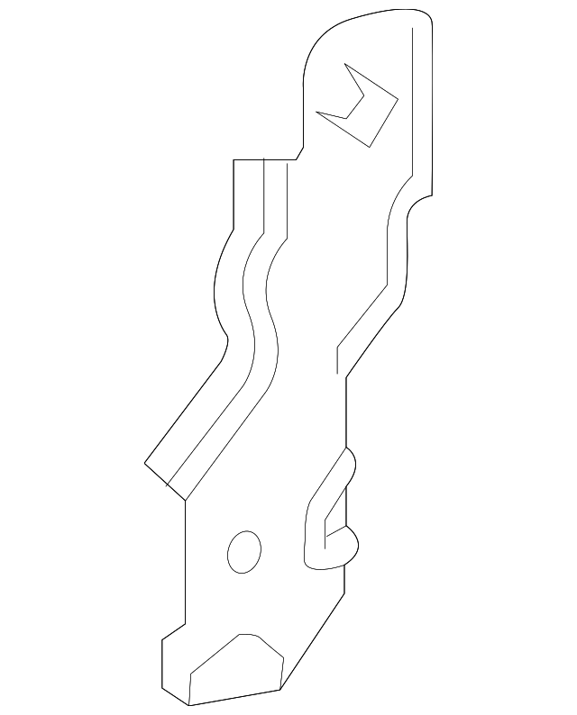 38258-T5A-000 Деталь BRACKET, RELAY BOX