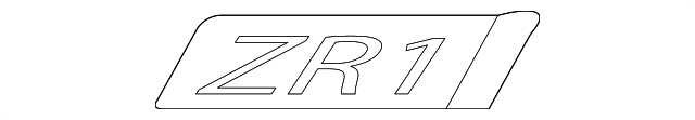 25858635 Деталь NAMEPLATE