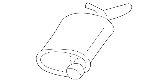 25695103 Деталь MUFFLER W/TPIPE