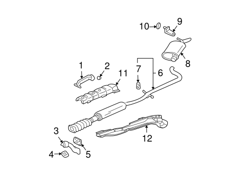 LeSabre EXHAUST COMPONENTS