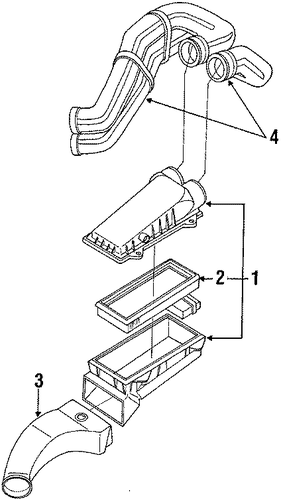 E-250 Econoline AIR INLET