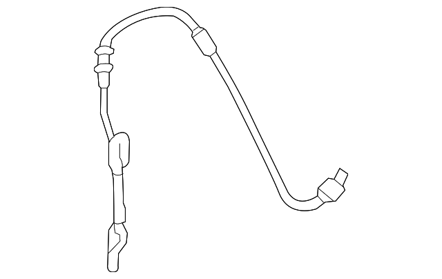 55335-3N500 WIRE, LEFT
