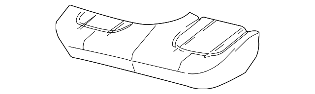 88950689 Деталь SEAT CUSHION PAD