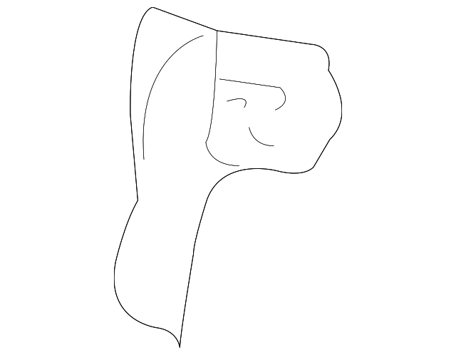 12492772 Деталь PROTECTOR, RIGHT