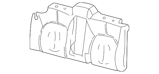 88950691 Деталь SEAT BACK PAD