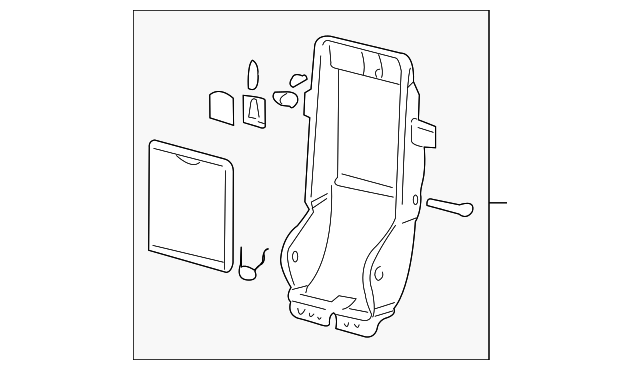 88895266 Деталь ARMREST