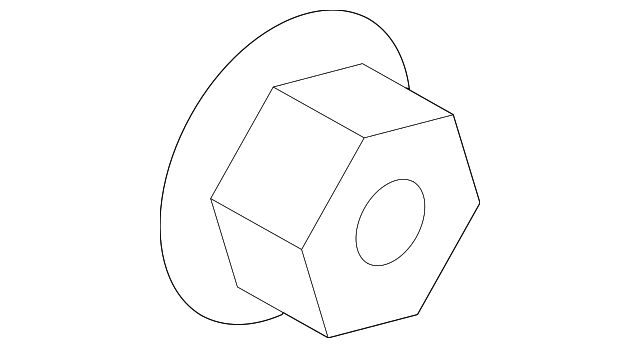 902370002 LOWER CASE NUT