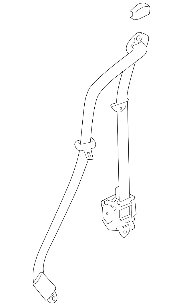 19169214 Деталь RETRACTOR ASSY, LEFT
