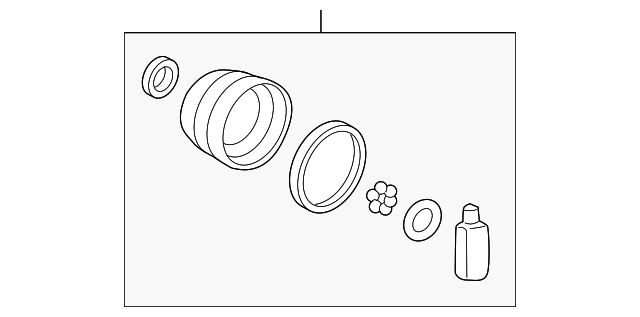 49583-3Y000 INNER BOOT, LEFT