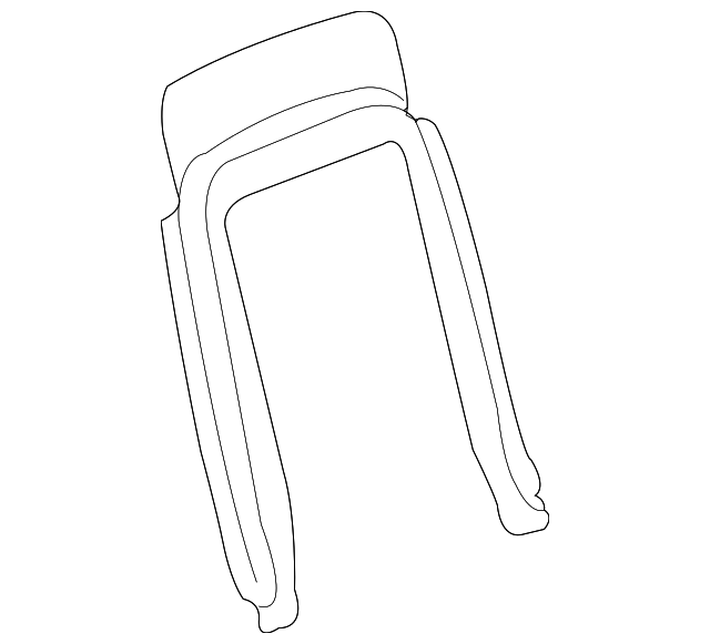 88996335 Деталь SEAT BACK PANEL, RIGHT