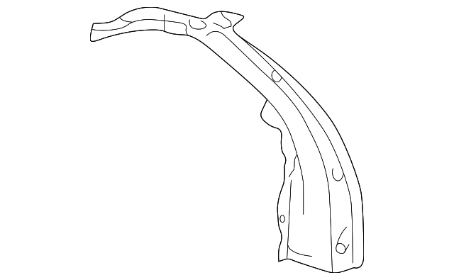 64370-S3V-A02ZZ Деталь STIFFENER, R. RR. PILLAR