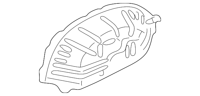 64730-S3V-305ZZ Деталь WHEELHOUSE, L. RR.