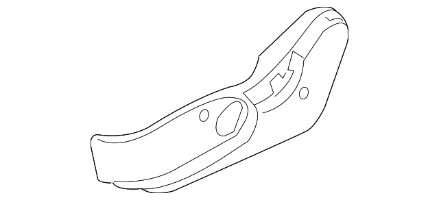 88051-2V100-RY OUTER COVER, LEFT