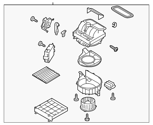 72210AG04A Деталь BLOWER ASSY