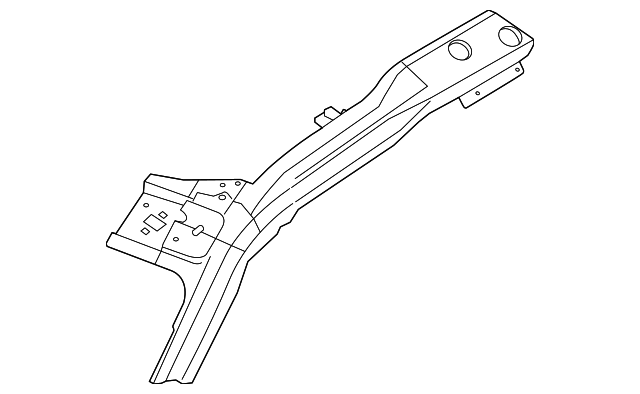 BL3Z-1551186-A Деталь INNER RAIL, RIGHT