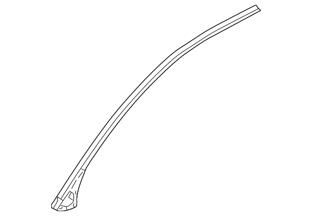 9L3Z-1551222-A Деталь WEATHERSTRIP, RIGHT