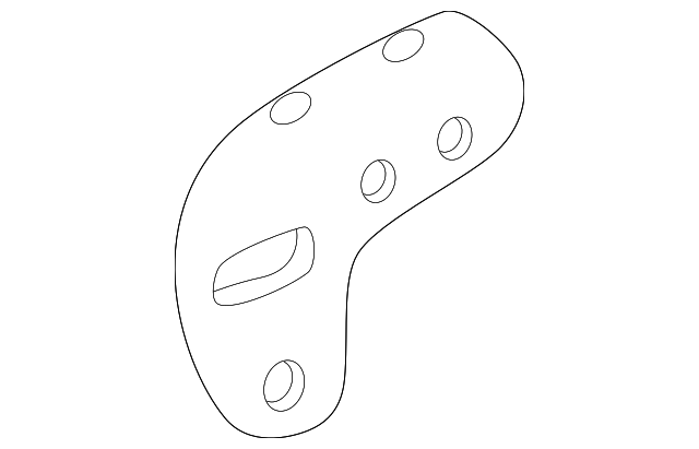 15763019 Деталь HANDLE BEZEL, LEFT