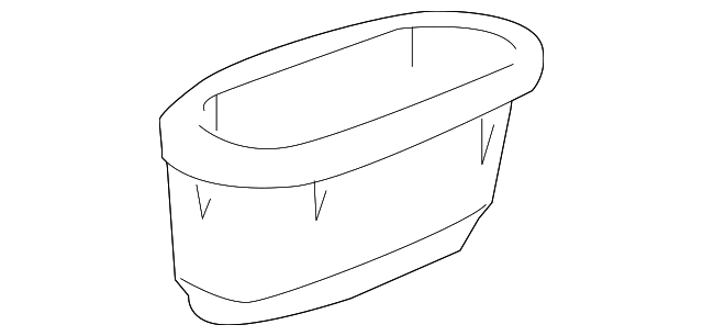 15876550 Деталь PULL POCKET, RIGHT