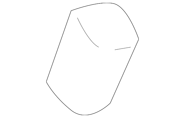 22722616 Деталь LOCK KNOB BEZEL, LEFT