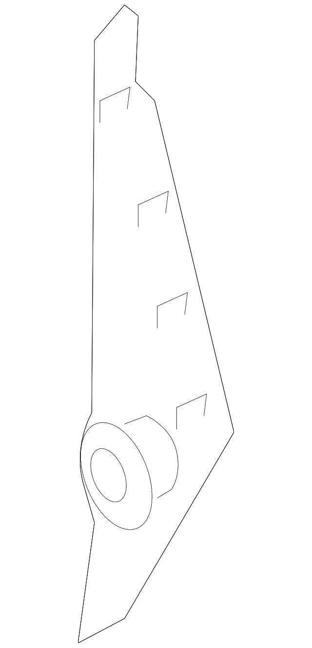 9L3Z-1504480-AD Деталь SIDE COVER, RIGHT
