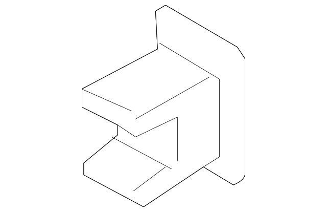 4E0-807-271-AA Деталь BUMPER BRACKET, LEFT