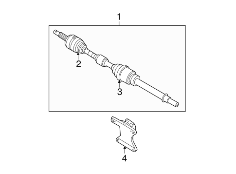 Altima DRIVE AXLES