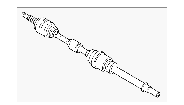 39100-JA010 Деталь AXLE ASSY