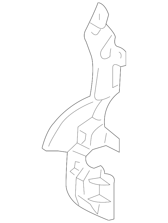 53293-0E010 DEFLECTOR, RIGHT