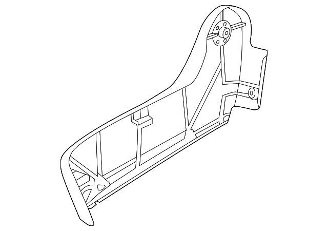 1VB72JXWAB Деталь SIDE SHIELD, RIGHT