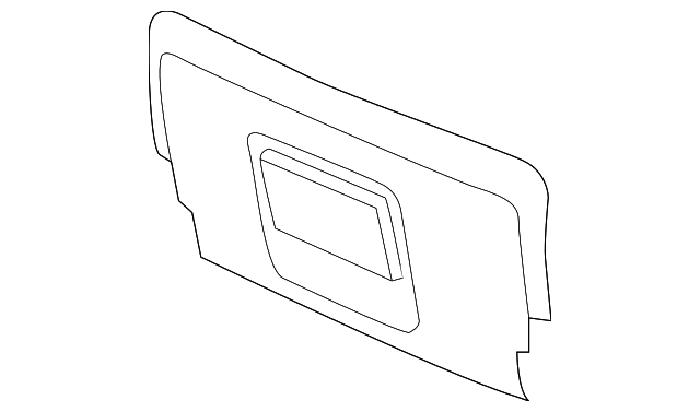 1VB83KAMAA Деталь STORAGE BOX DOOR, RIGHT
