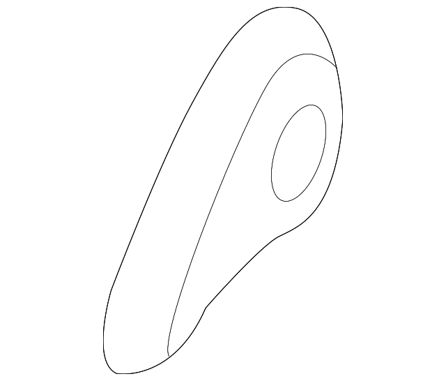 1VB78KAMAA Деталь RECLINE HANDLE, RIGHT