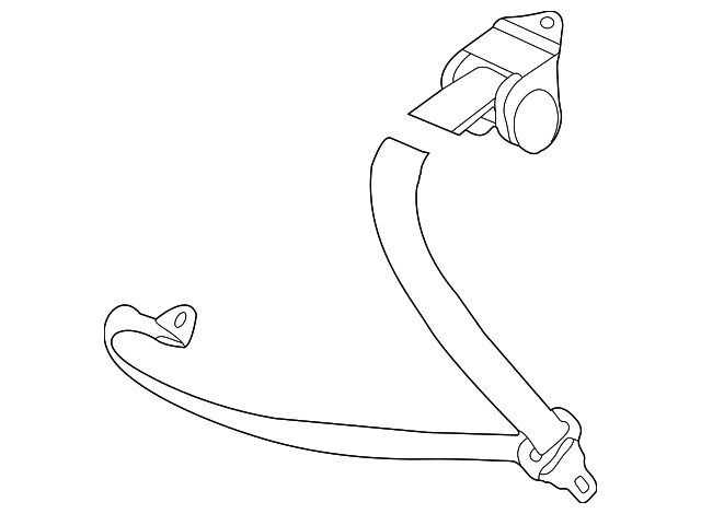72-11-8-174-352 Деталь REAR BELT ASSY