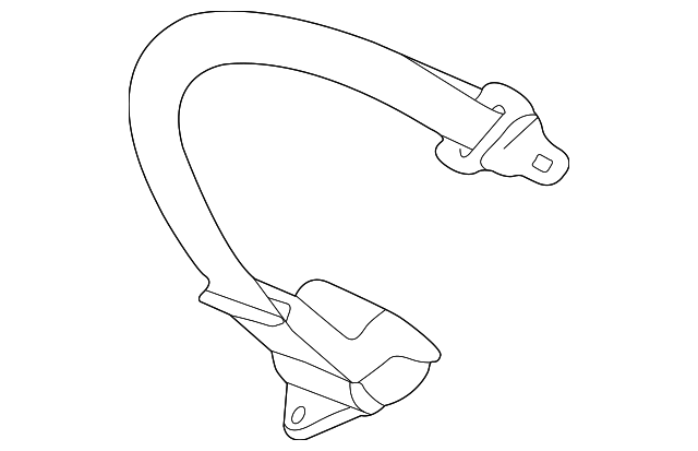 72-11-8-174-394 Деталь LAP BELT, LEFT