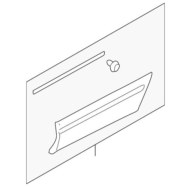 91057FC040 Деталь MOLDING ASSY, RIGHT