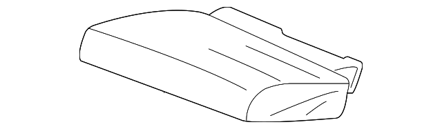 82531-TK8-A41ZB Деталь COVER, L. RR. SEAT CUSHION TRIM *NH767L*