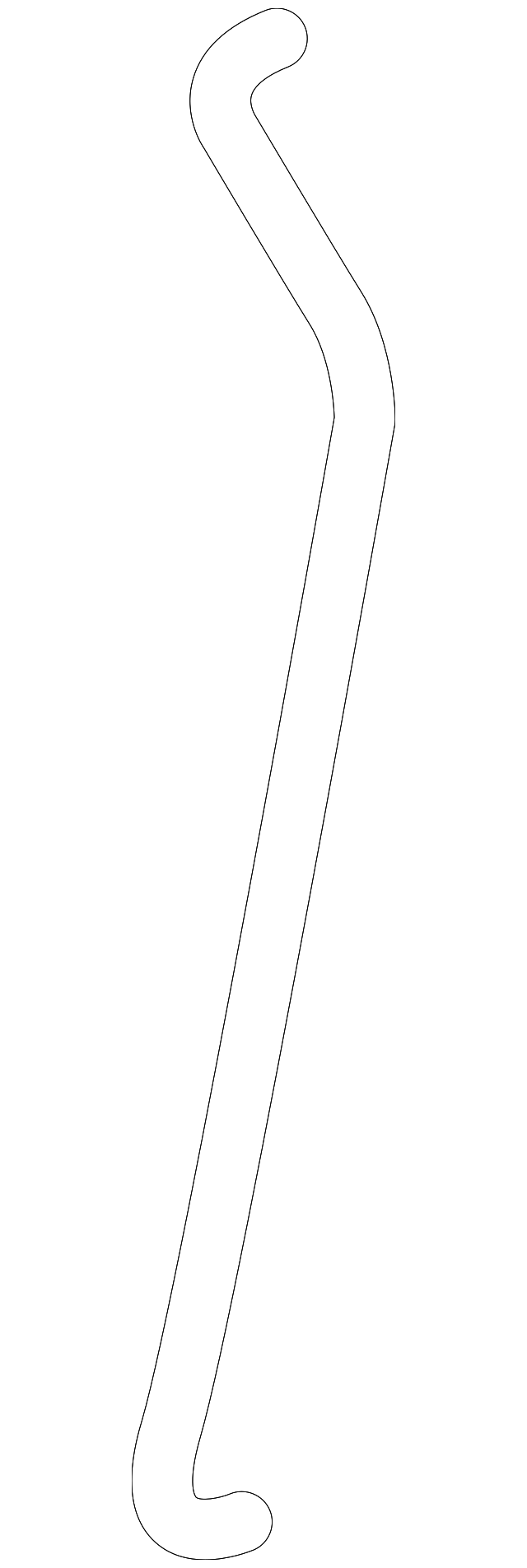 68249061AA LOCK ROD, LEFT