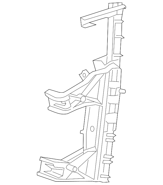 68249028AA LATCH BRACKET, RIGHT
