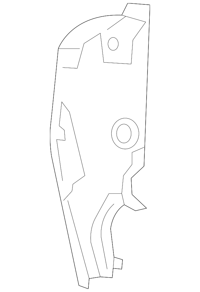 68249052AA LATCH COVER, RIGHT