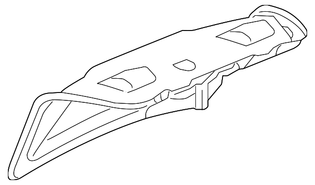 25855505 Деталь TRUNK LID TRIM