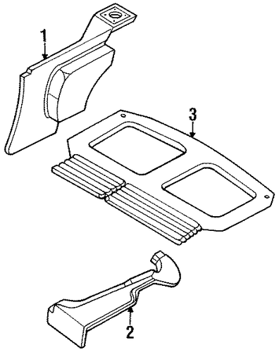 Impulse INTERIOR TRIM - QUARTER PANELS