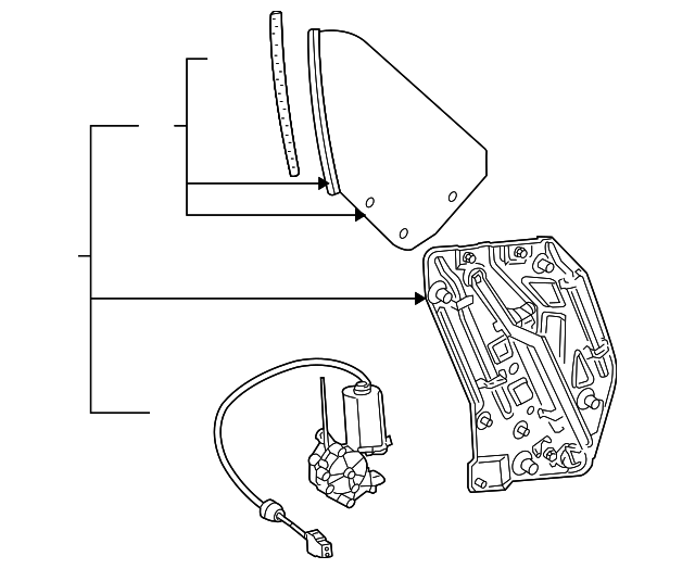 1Y0-847-275-C Деталь REGULATOR ASSY, LEFT