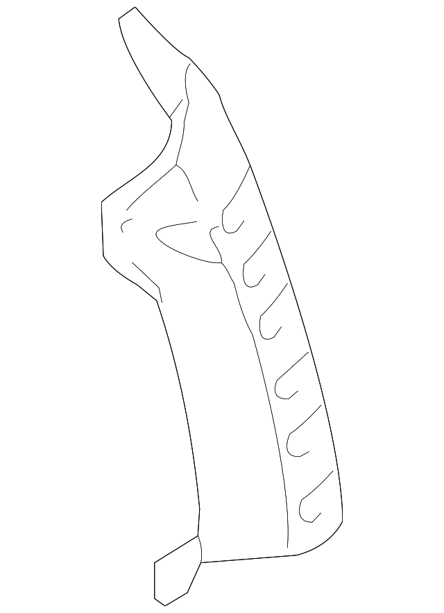 15030386 Деталь APPLIQUE, RIGHT