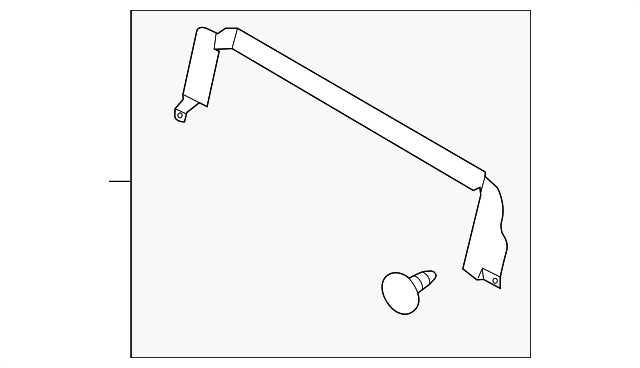 BC3Z-19E672-A Деталь UPPER DEFLECTOR