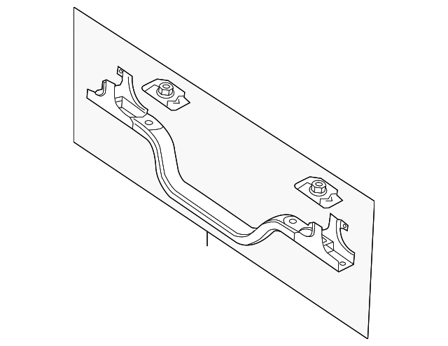 BC3Z-16138-A Деталь LOWER TIE BAR
