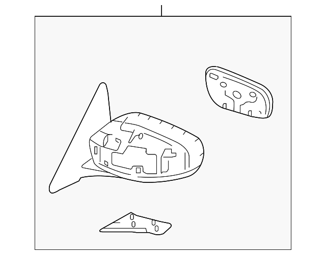 963011NJ1A Деталь MIRROR ASSY, RIGHT