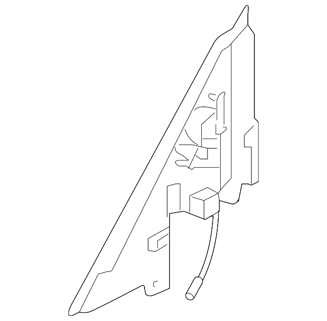 80292JL01A Деталь INNER COVER, RIGHT